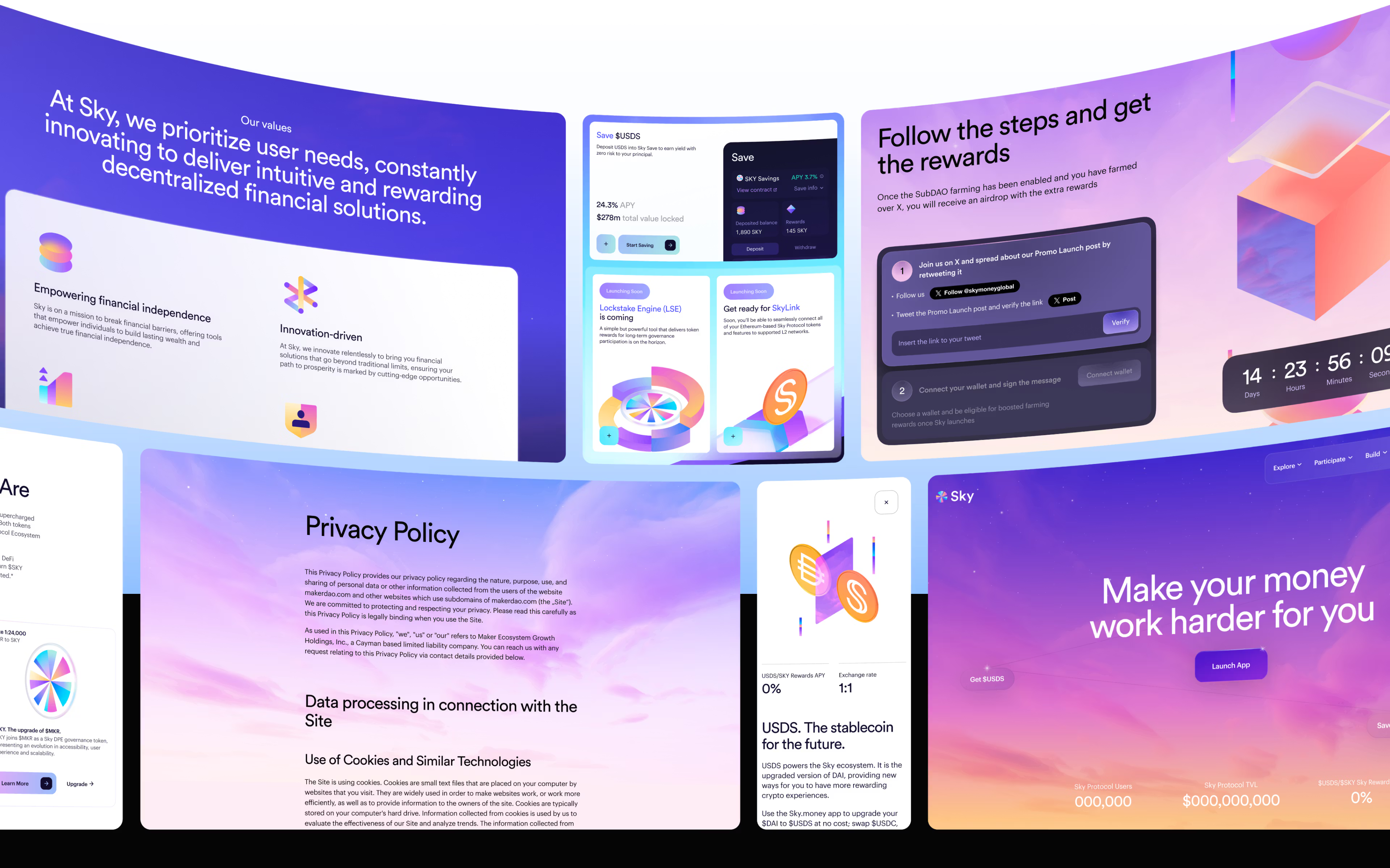 Anders brand wordmark in white placed on top of an image of a modern interior design.